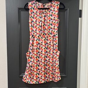 Tulle Multicolor Sleeveless Dress